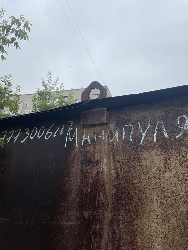 Гараж металлический