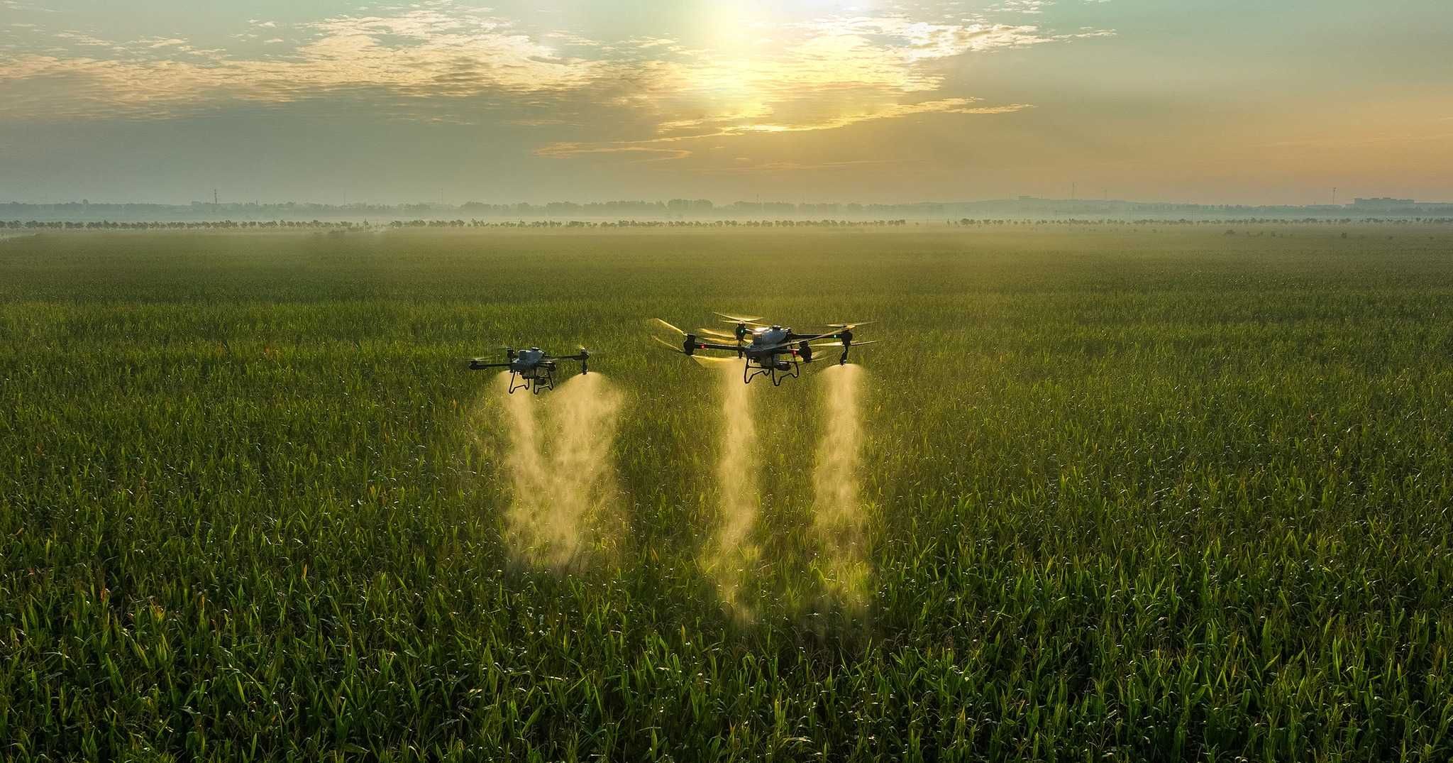 Дрон- опрыскиватель DJI Agras T50