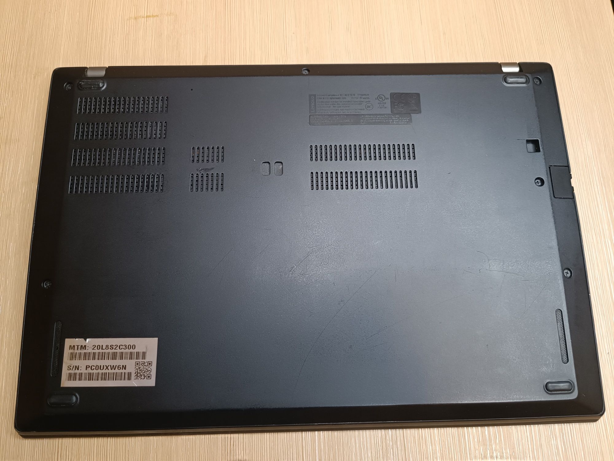 Ноутбук Lenovo ThinkPad t480s | i7-8650U | 24GB | 256GB NVMe