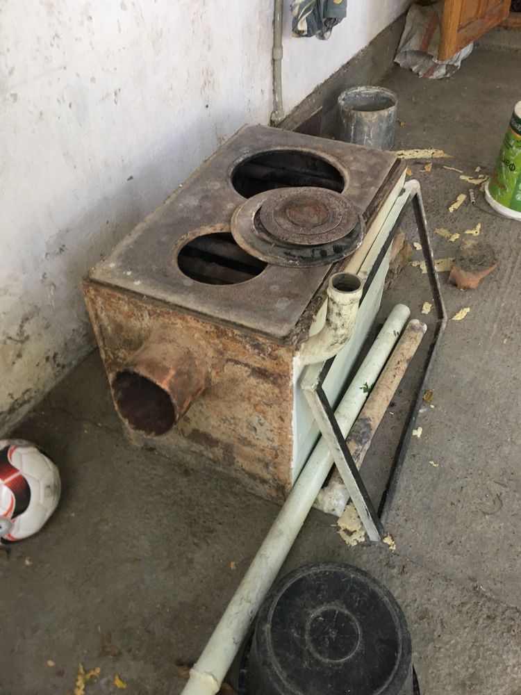 Продам печку на угле хорошая.