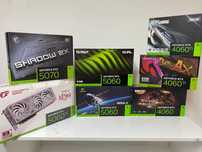 Видеокарты 3050/4060/5060/5070