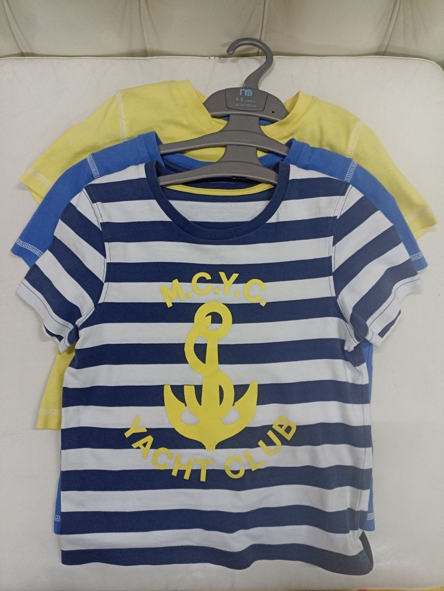 Футболки на 3-4 и 5-6 лет