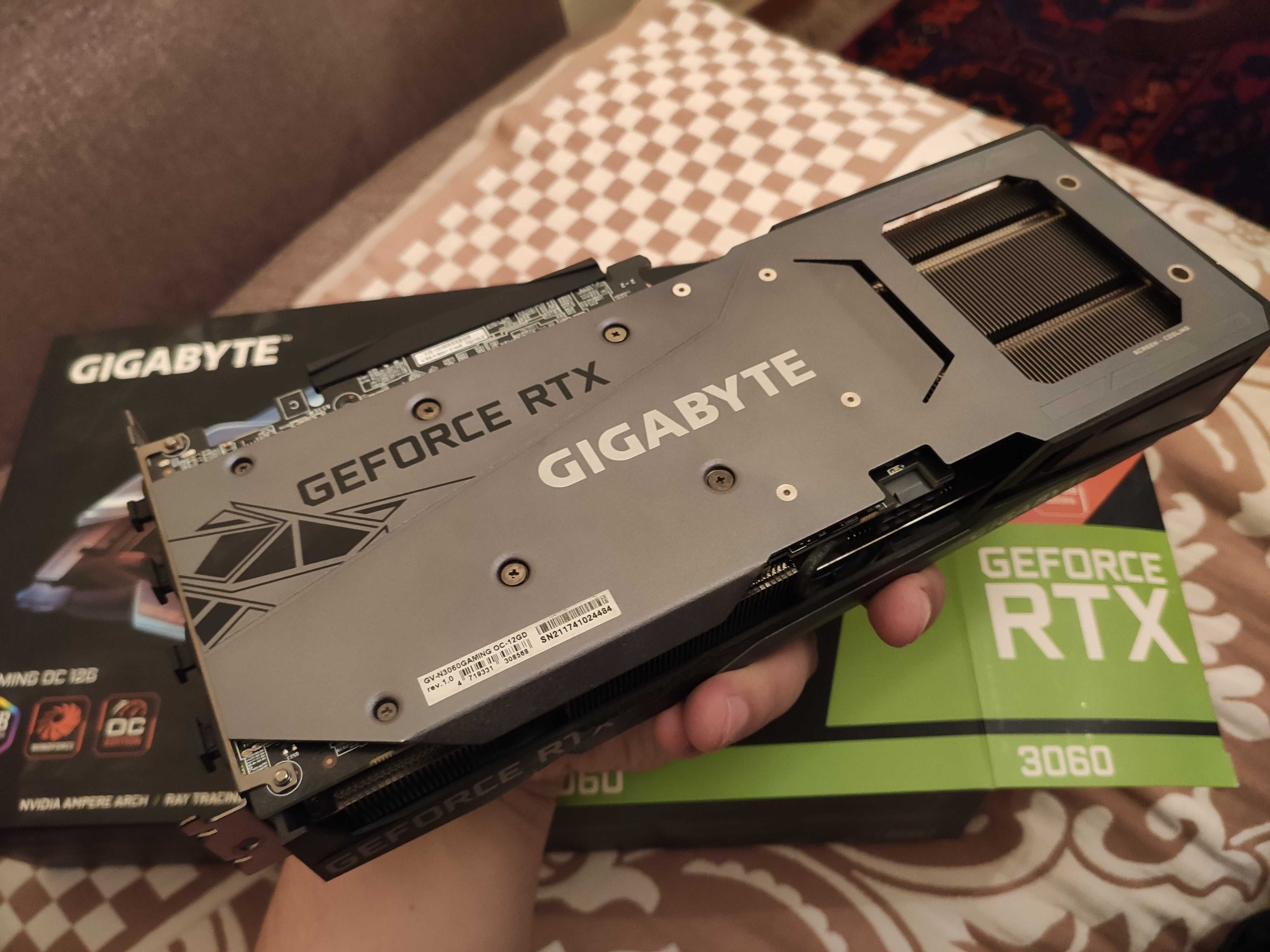 Видеокарта Gigabyte Geforce 3060 RTX