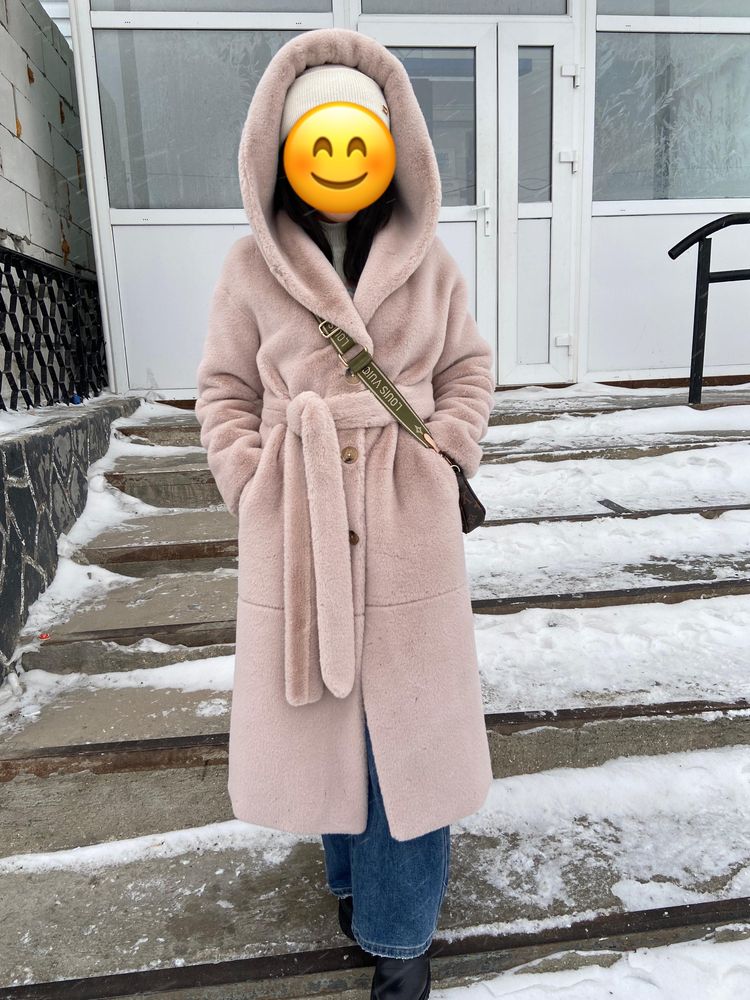 Продается эко шуба из овчины