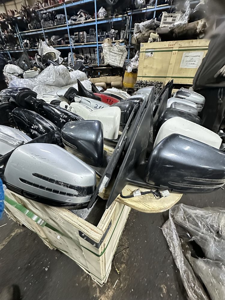 Мерседес боковые зеркало авторазбор бу запчасть w204 w212