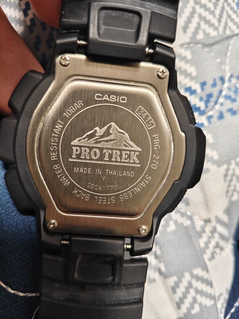 Новые часы Casio pro trek PRG-270
