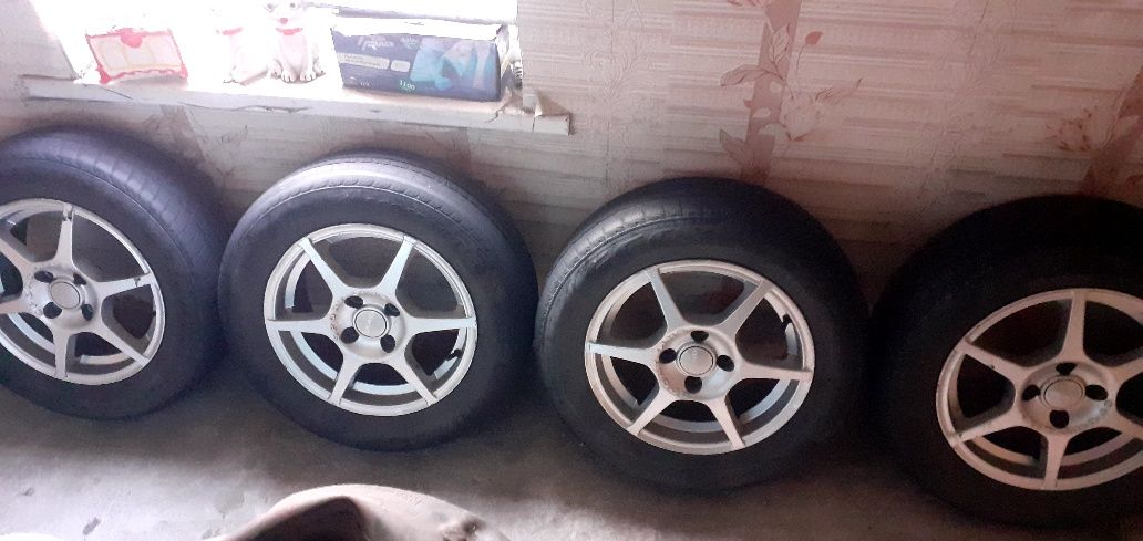 колеса   накаченные