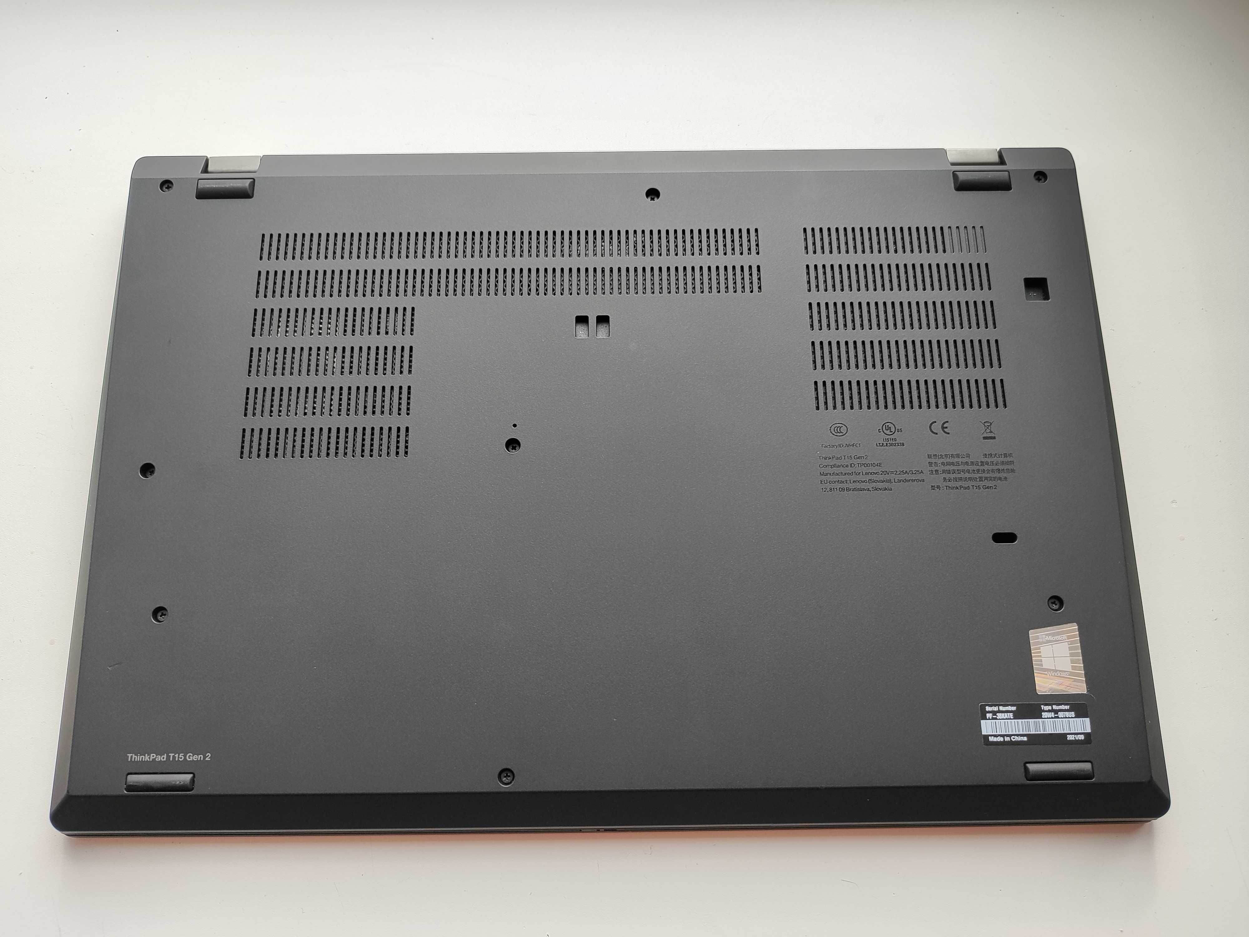 Lenovo Thinkpad T15 Gen 2/i5-1135G7/8/256/FHD/IPS