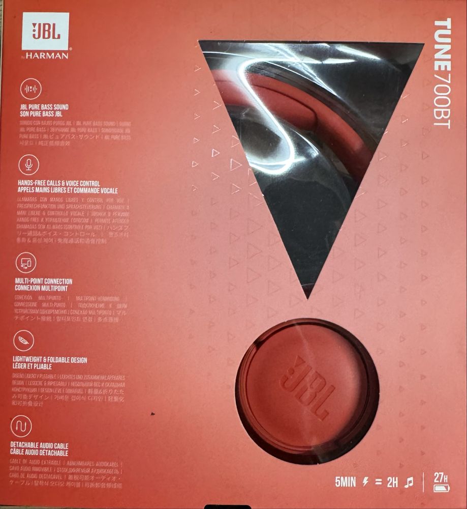 Наушники JBL TUNE 700ВT