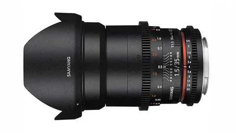 Продаю объектив Samyang 35mm T1.5 для Canon EF