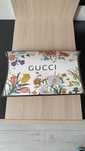 Шарф Gucci, новый, цвет серый