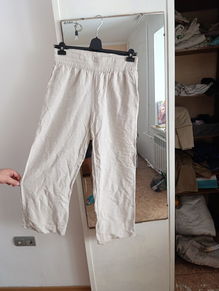 Продам льняные брюки H&M