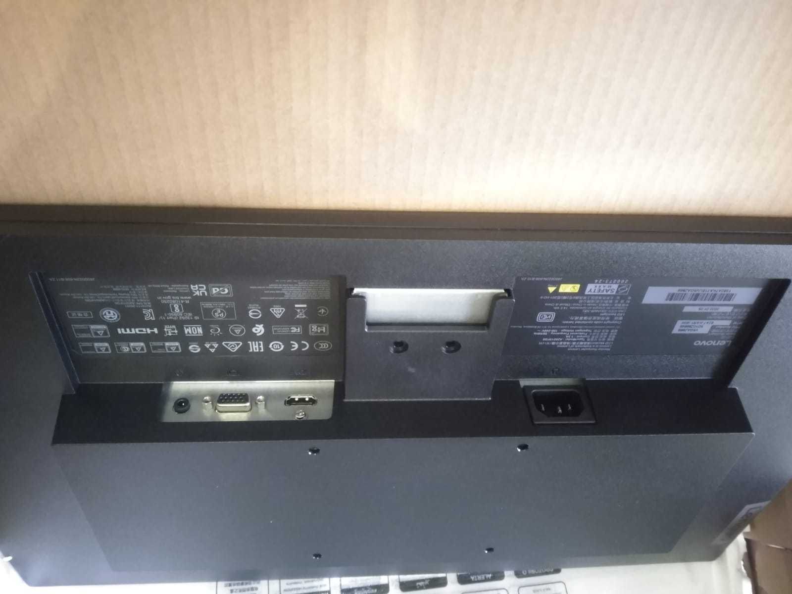 Монитор Lenovo ThinkVision C22-20 черный Рассрочка НОВЫЙ