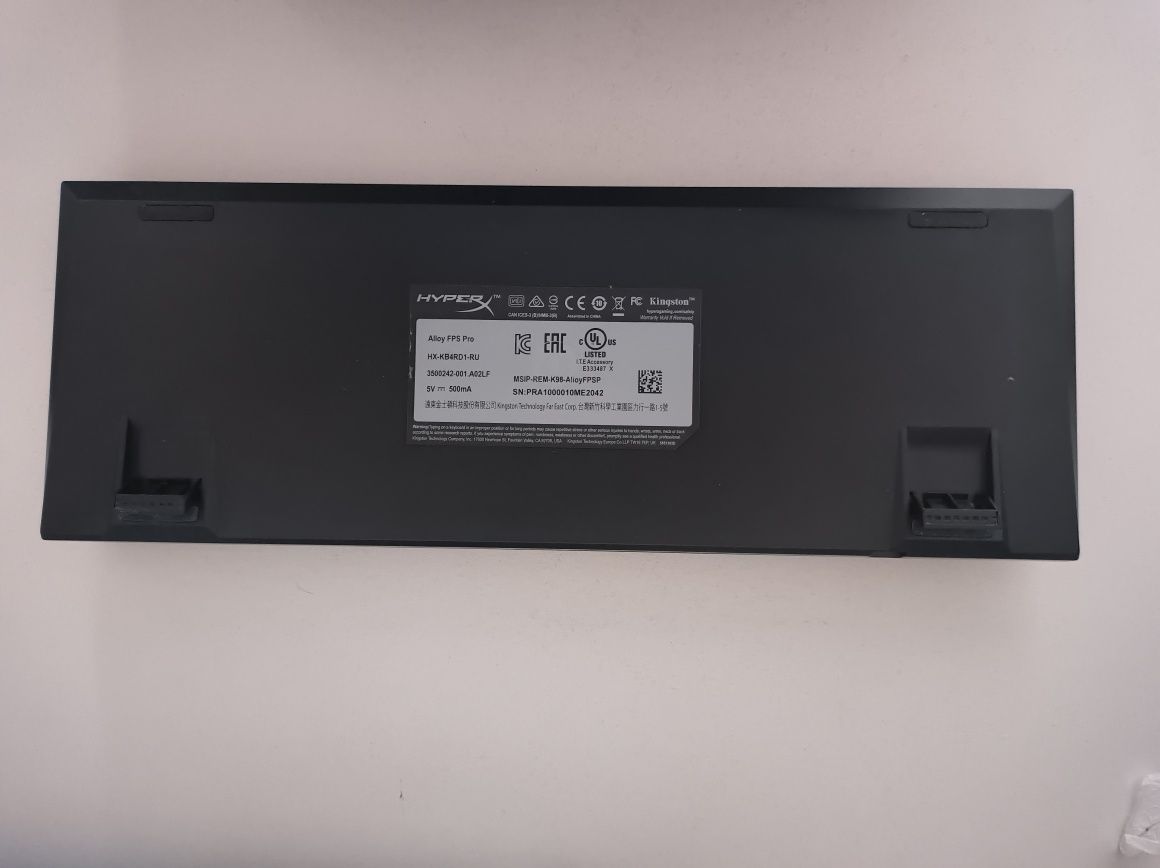 Клавиатура hyperx alloy fps pro