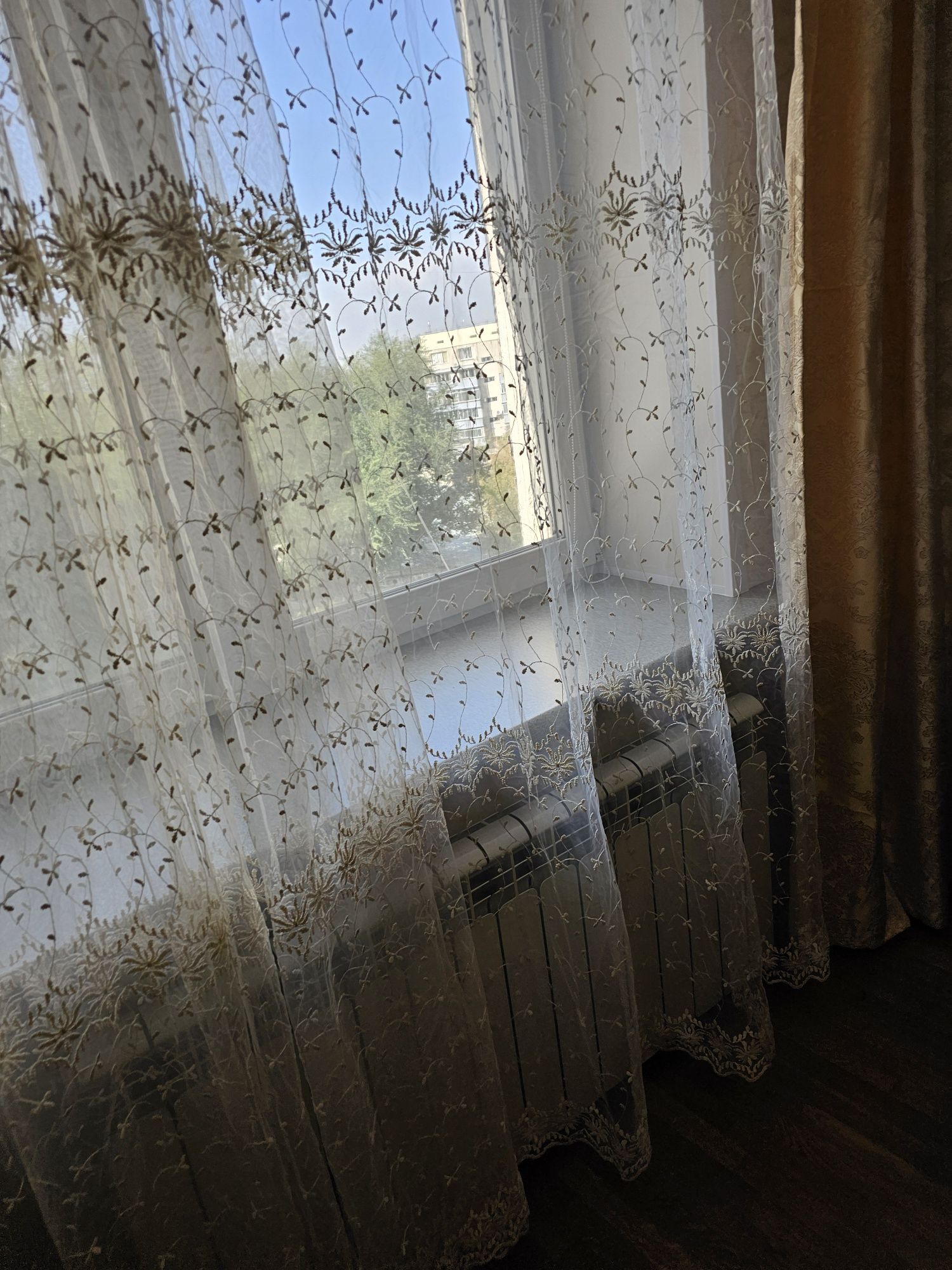 Шторы и тюль цвет красивый