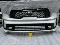 Бампер передний в сборе оригинал  Киа Соренто 2022- /Kia Sorento 2022-