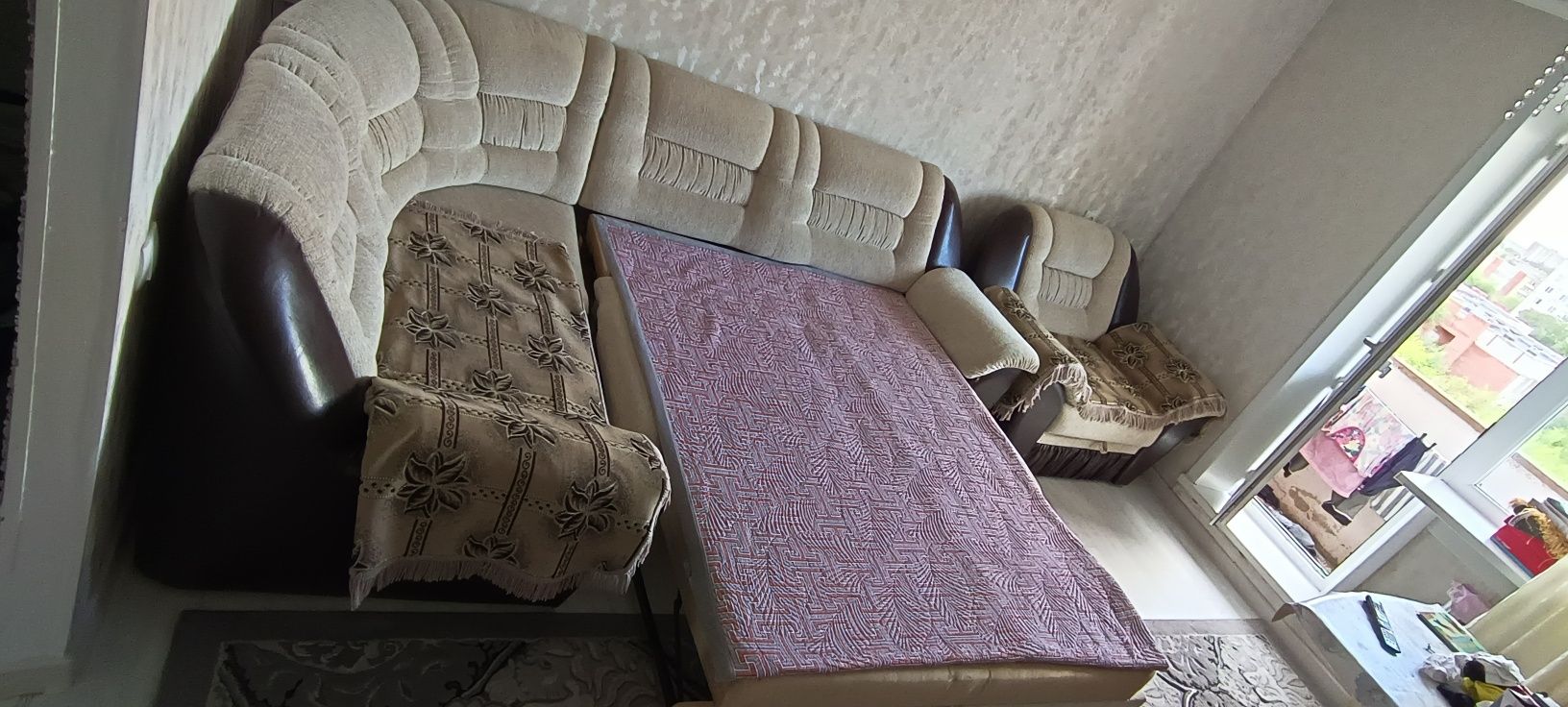 Диван угловой, производства россия