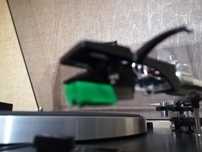 At95e cartridge turntable.