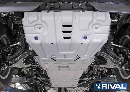 Защита RIVAL Алюминий Toyota  Prado 150