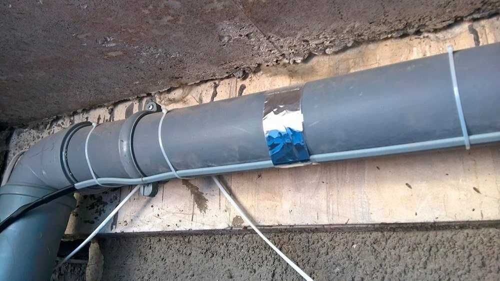 Греющий кабель для труб водостоков и кровли
