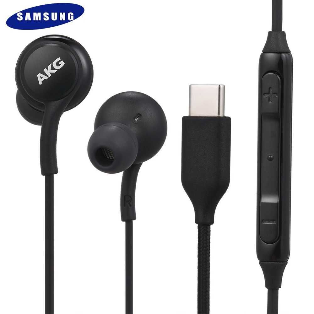 Наушники проводные гарнитура SAMSUNG AKG type C / Отличного качества