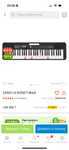 Срочно продам синтезатор Casio LK-S250C7 Black