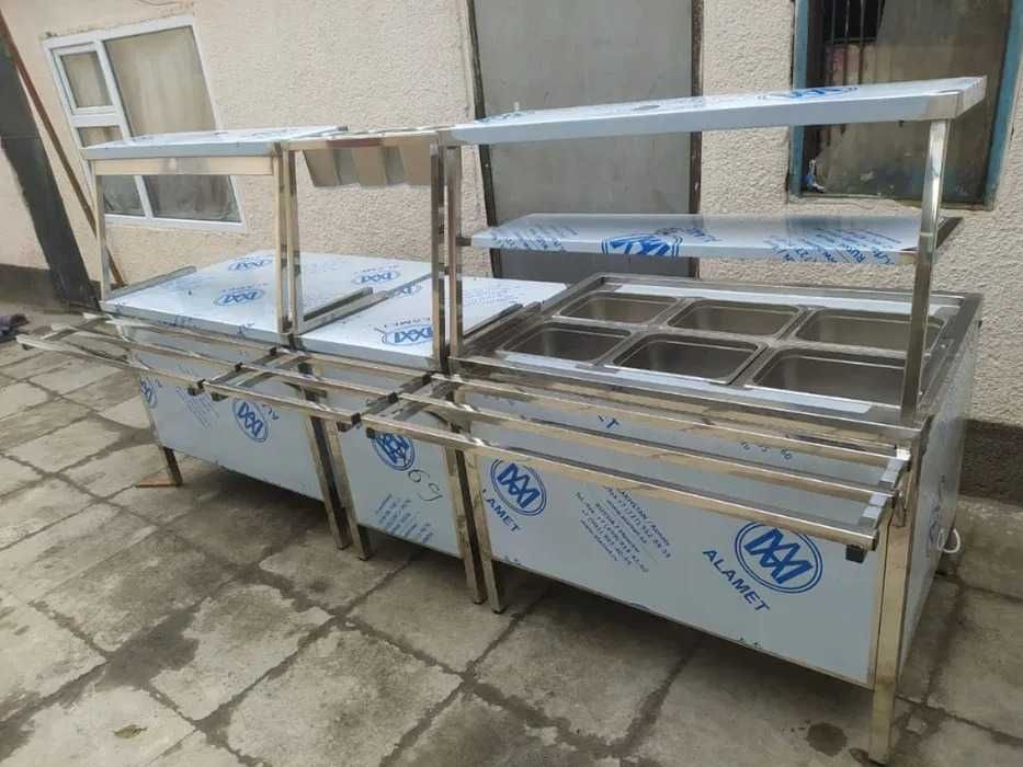 Нейтральное оборудование для кухни на любой размер мойка нерж стол