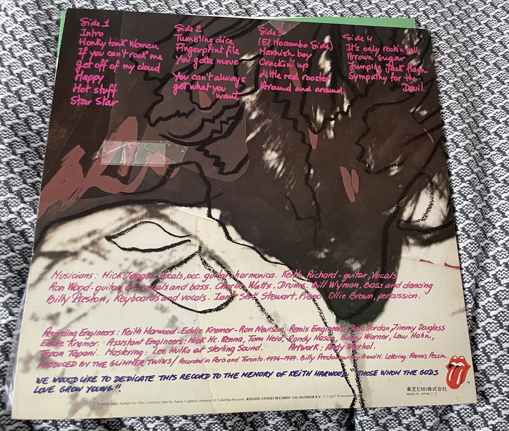 Винил Love You Live (2LP) Rolling Stones