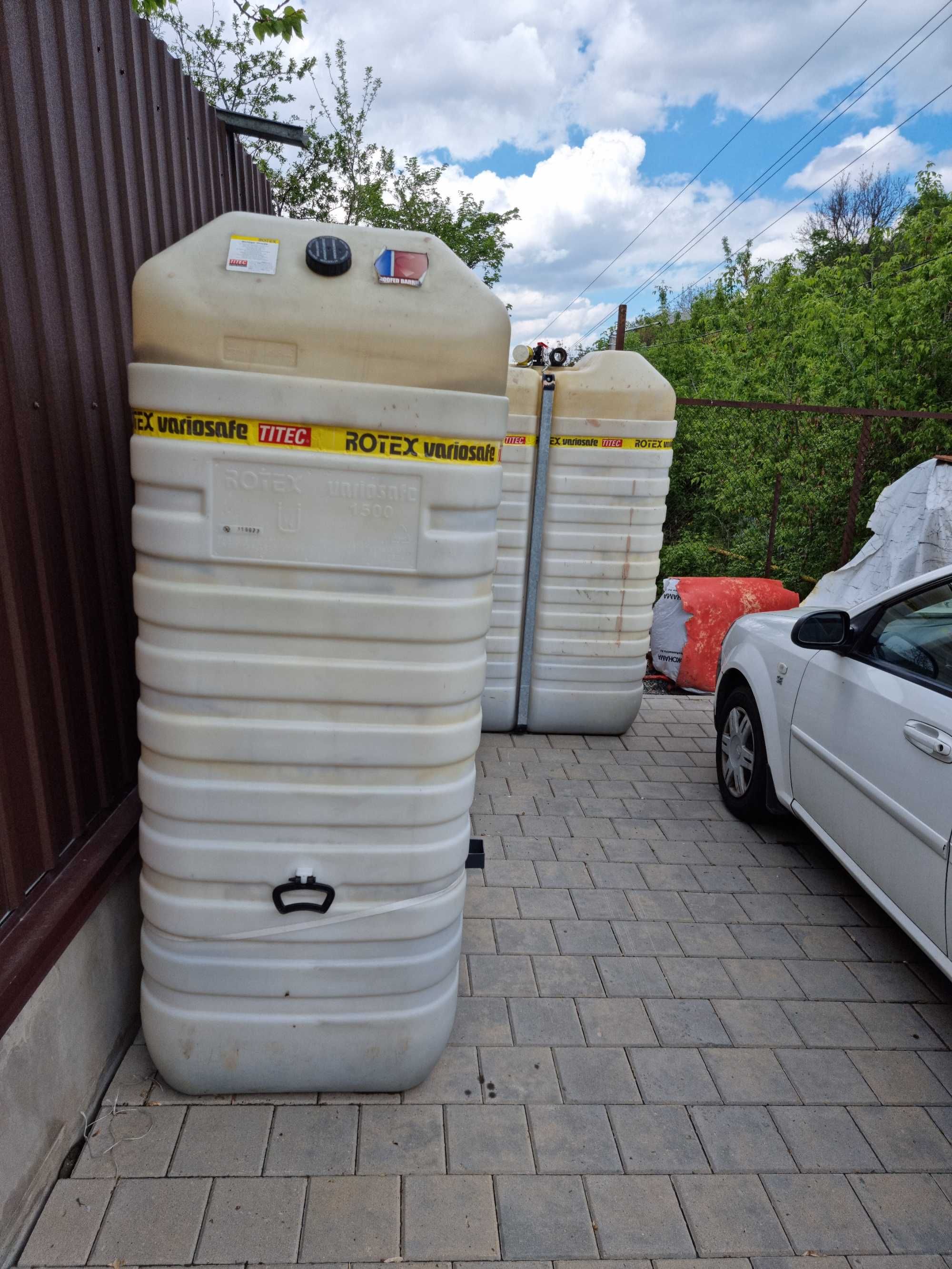Rotex variosafe 1500 емкости для жидкого топлива