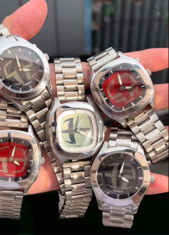 Часы Fossil big tic y2k