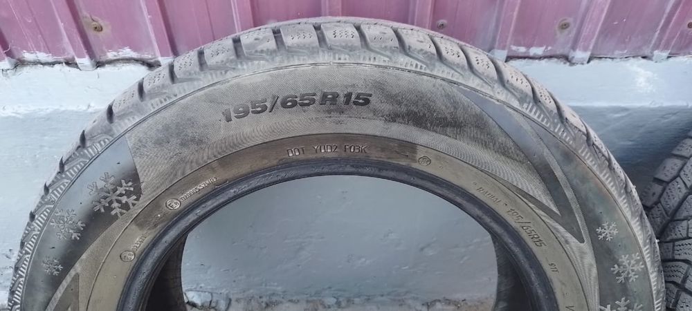 Продам зимние шины R15, 195/65