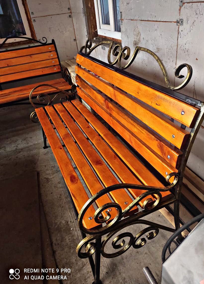 Продам мангал с элементами ковки