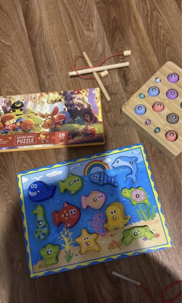 Мешок с развивающими игрушками