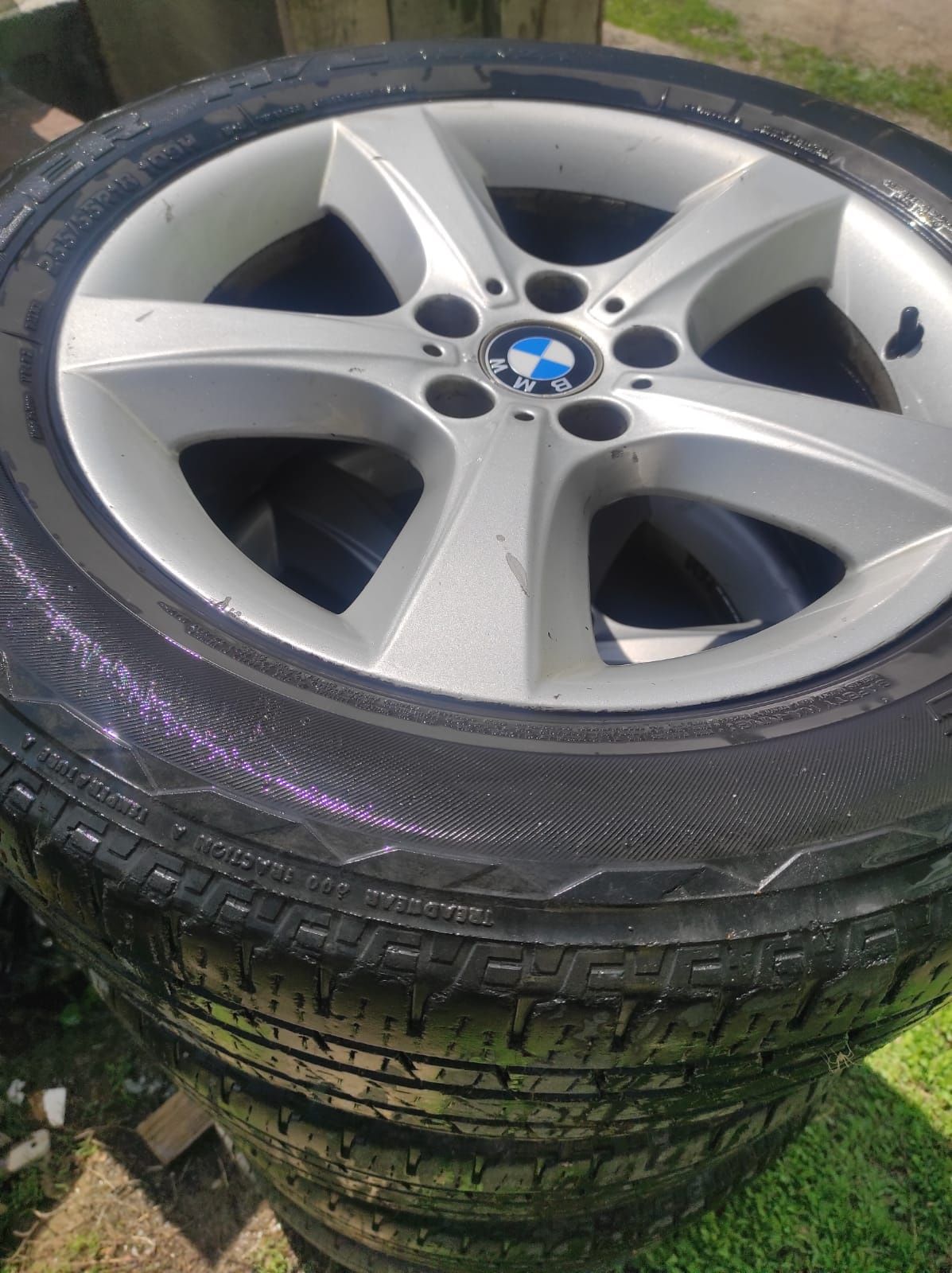 Диски с резиной на bmv x бмв икс Bridgestone шины