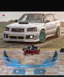 Накладка переднего бампера Subaru Forester SG Crosssports STI