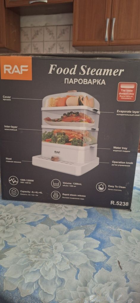пароварка новая не разу не пользовались