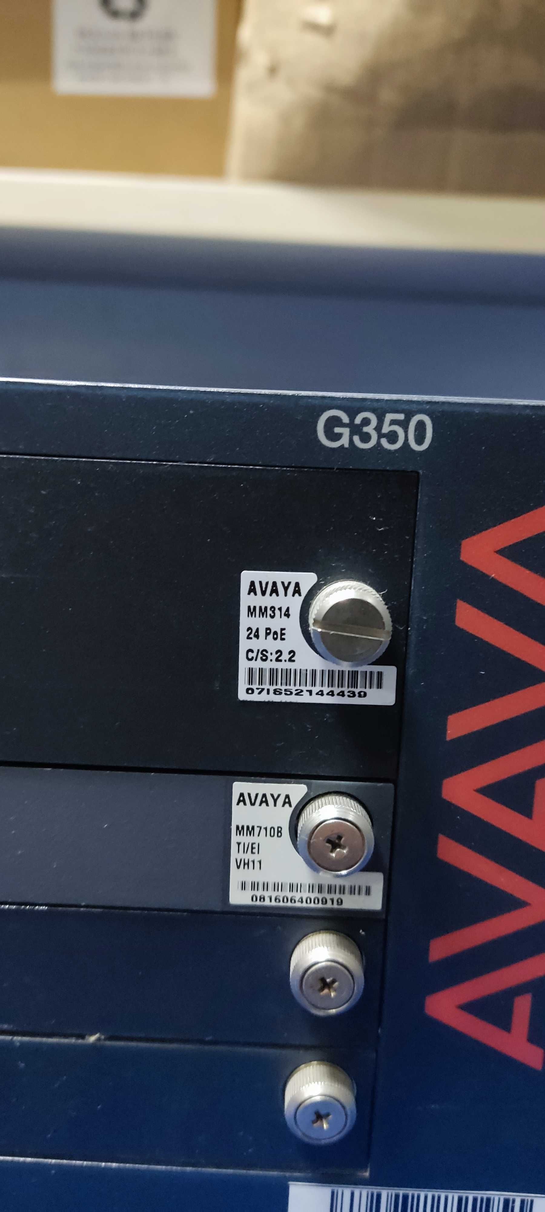 Avaya G350 медия шлюз с Avaya S8300 медия сервером