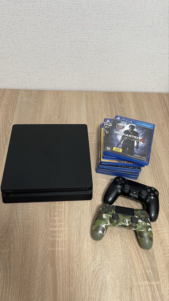 PSP4 с 2 джойстиками и дисками
