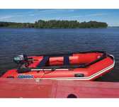Лодка Stormline ПВХ HeavyDuty AIR LIGHT 360 красная 1051k