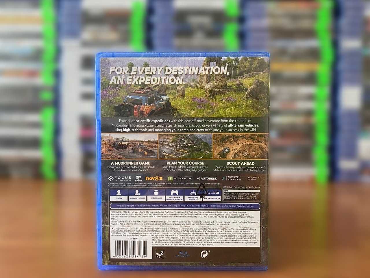 Новый Expeditions: A MudRunner Game PS4/PS5 Большой Выбор Игр