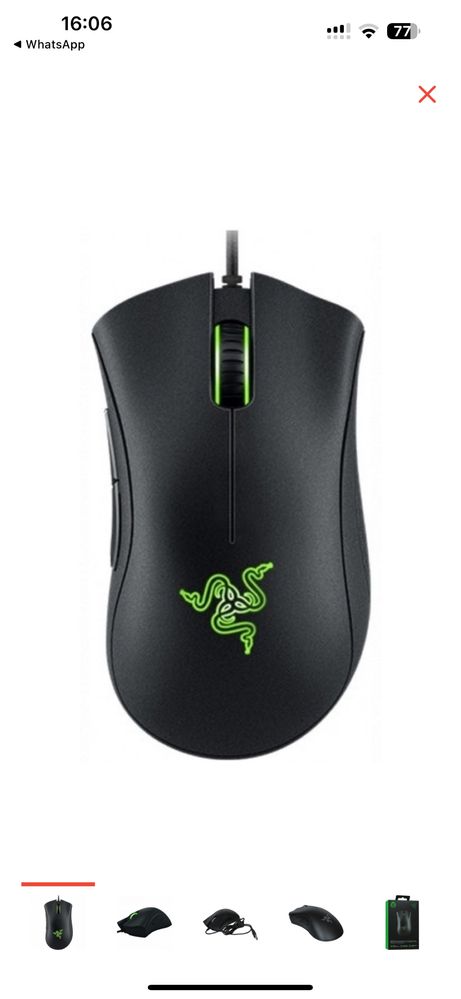 Мышь Razer DeathAdder Essential 2021 черный