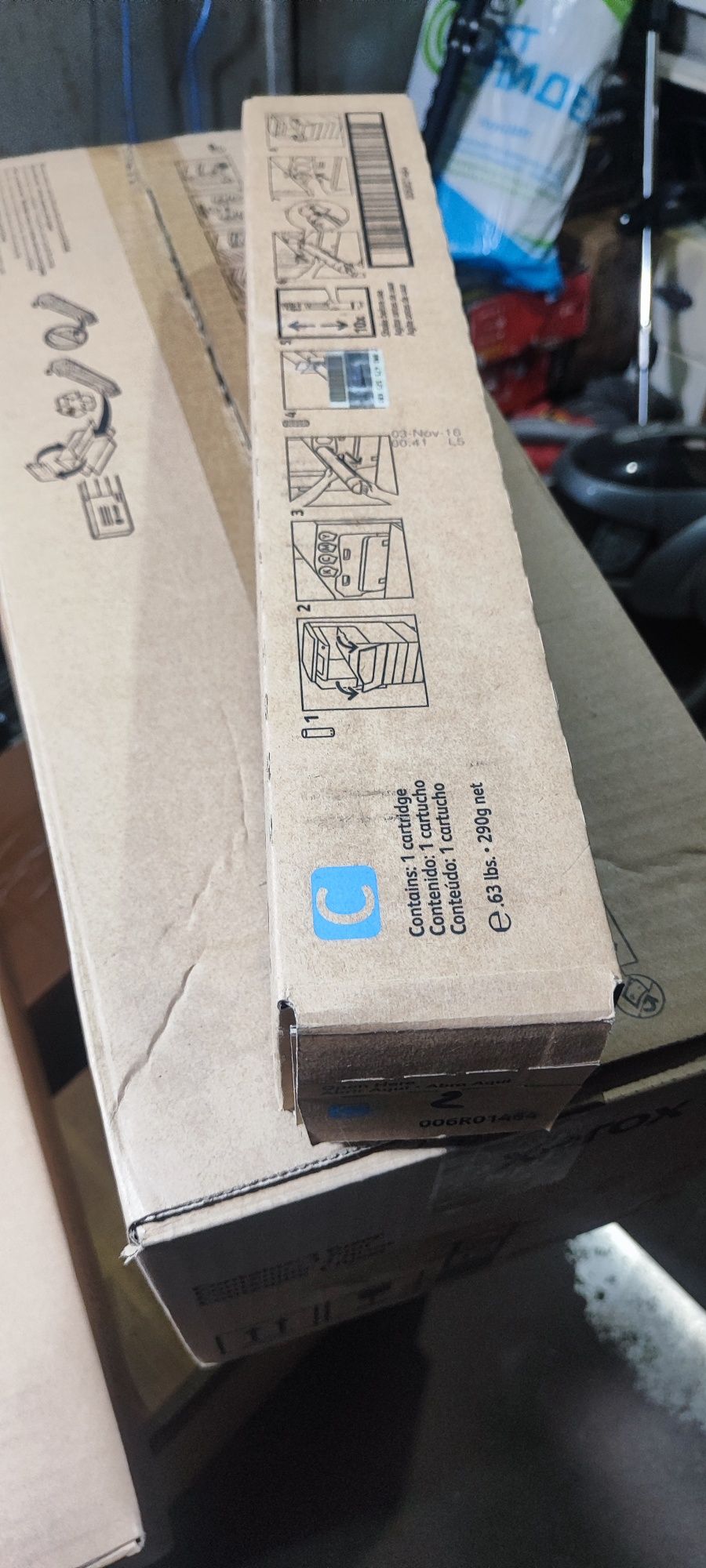 продам синий тонер оригинал на xerox 7120/7220