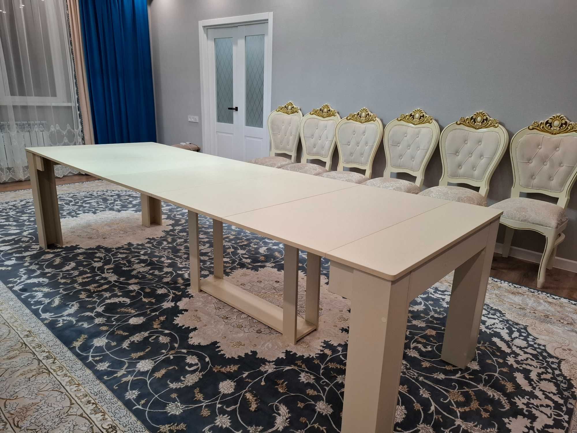 Стол Костанай Трансформер Кухня Гостиная Мебель Раздвижной Стул