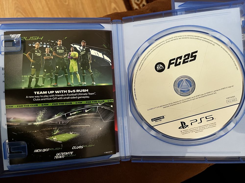 Диски Fc 25, Need For Speed Unbound PS5