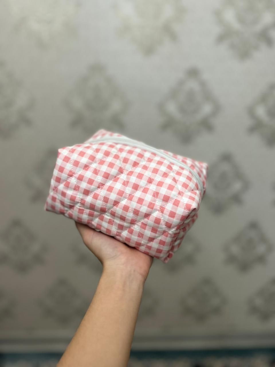 Косметичка в клетку