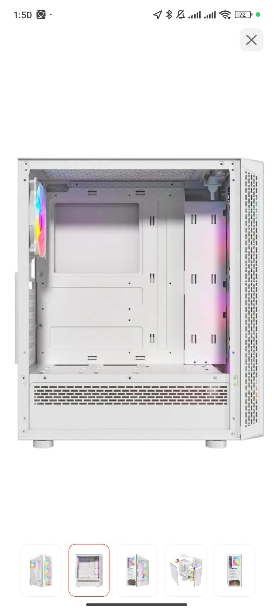 Корпус Wintek JX188-2 W TG