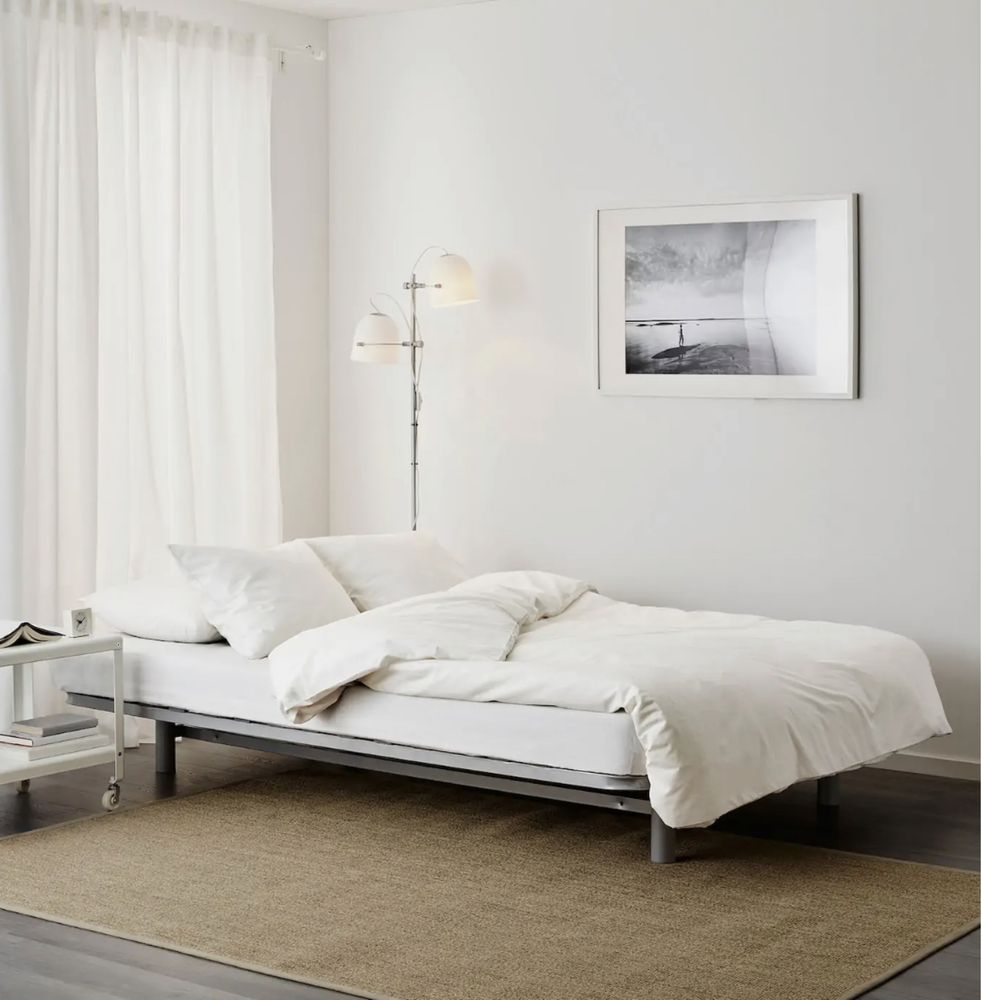 3-х местный диван- кровать IKEA темно-серый