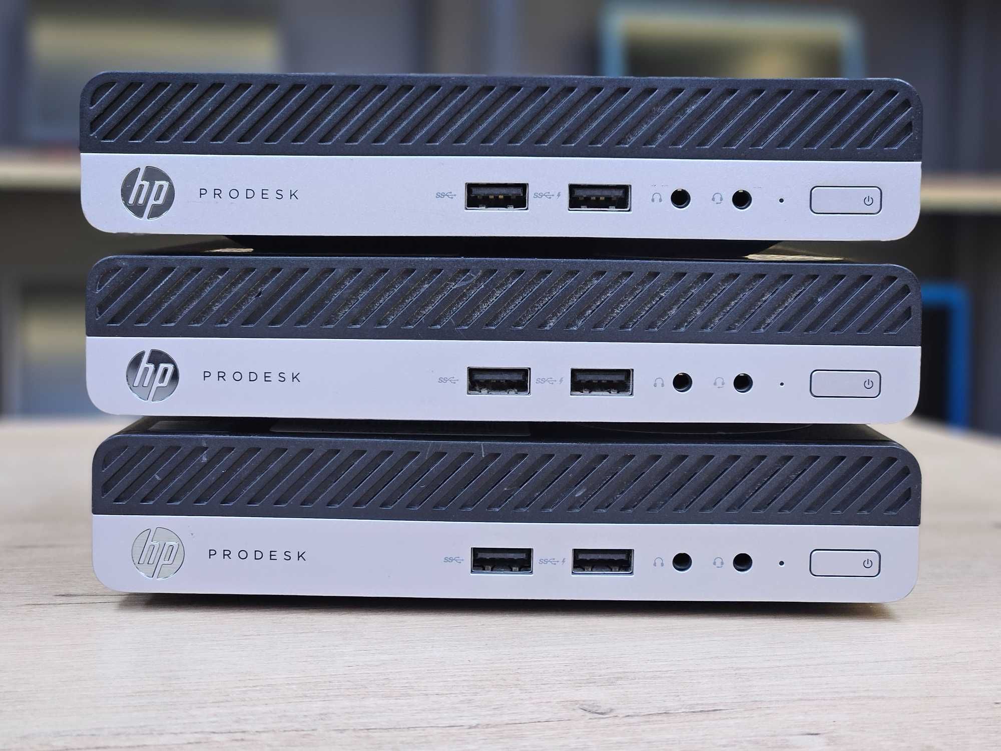 Бюджетный Мини сист блок Неттоп HP Prodesk - Core i3-6100T/4GB/128GB