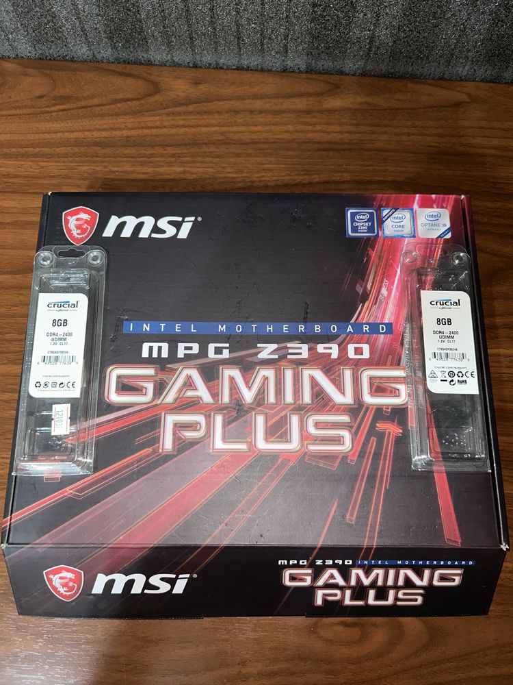 Комплект процессор i5 9600KF + материнская плата MSI Z390 + 16 GB DDR4
