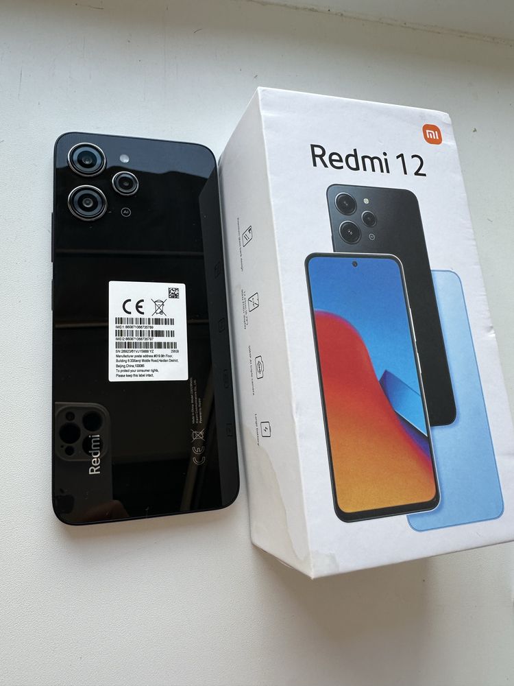 Продам Redmi 12 Midnight Black